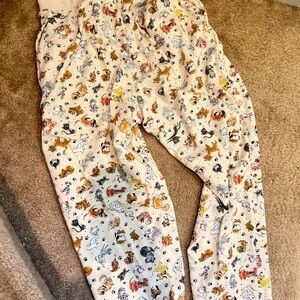 Disney Beloved Pets Animal Print Pajama Pants